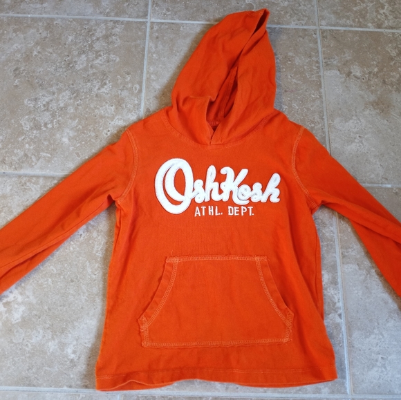 Lightweight Logo Pullover Hoodie Unisex Kids Sz5 - Picture 1 of 3